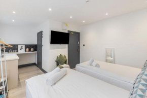 Urban Simplicity Twin Bed Studio with Kitchenette